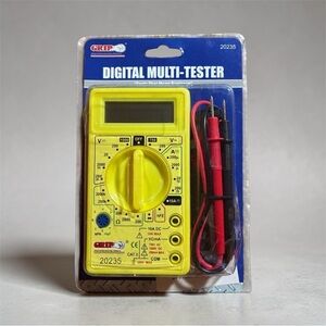 Grip Yellow Digital Multi-Tester